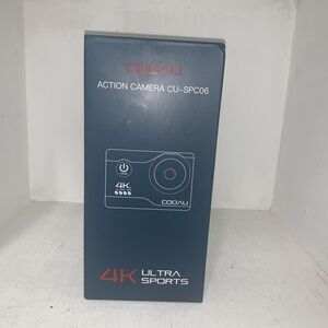 CU-SPC 06 Action Camera 4K Ultra HD 20MP CMOS Sensor Android/IOS Factory Sealed